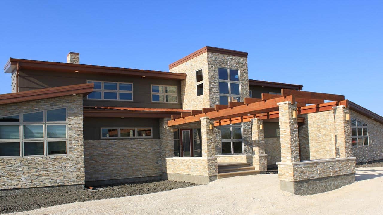 Sierra Shadowstone Residential Exterior - Realstone Systems