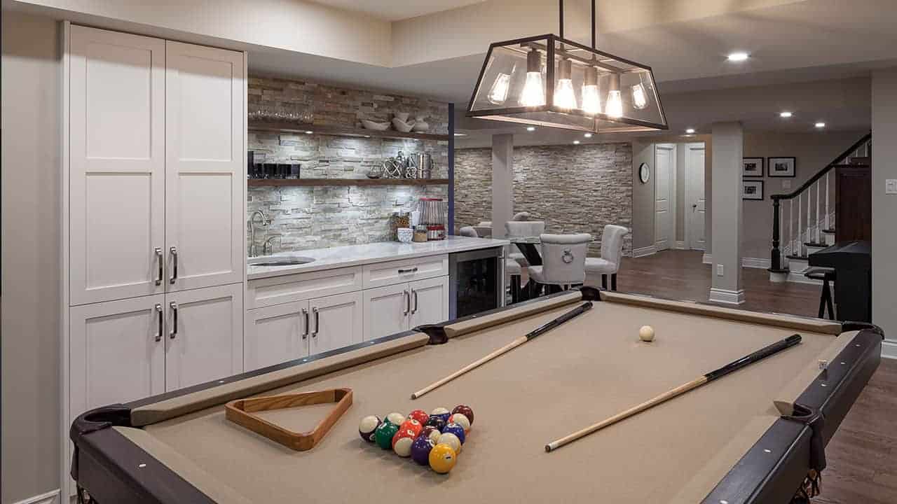 Silver Alabaster Basement - Realstone Systems