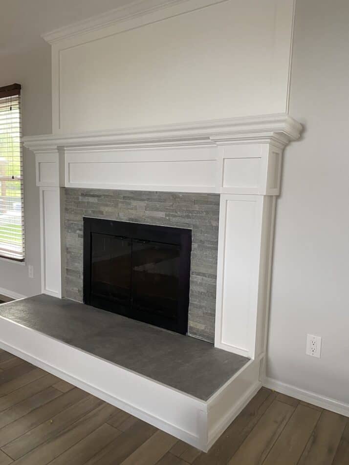 Guide to Stone Fireplace with Porcelain Hearth