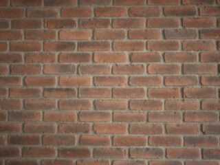 antique red thin brick wall